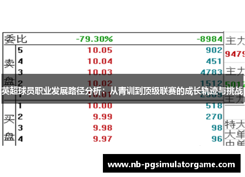 英超球员职业发展路径分析：从青训到顶级联赛的成长轨迹与挑战