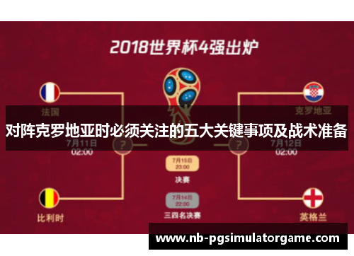 对阵克罗地亚时必须关注的五大关键事项及战术准备